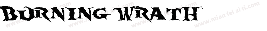 burning wrath字体转换